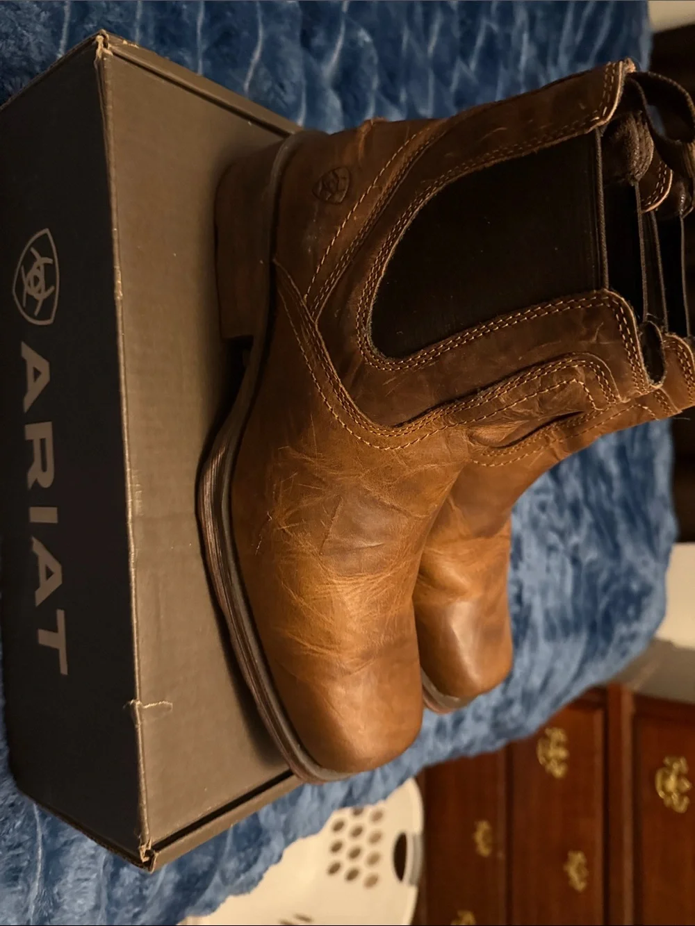 Ariat Men’s Brown Chukka Chelsea Boots 10ee wide